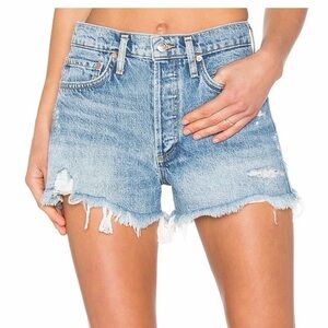 Agolde Parker Vintage Cut Off Shorts